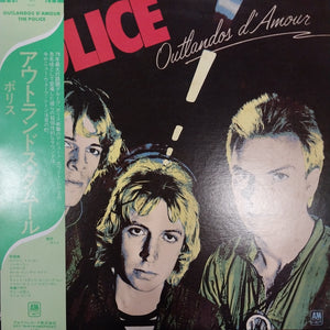 POLICE - OUTLANDOS D'AMOUR (USED VINYL 1978 JAPAN M- EX+)