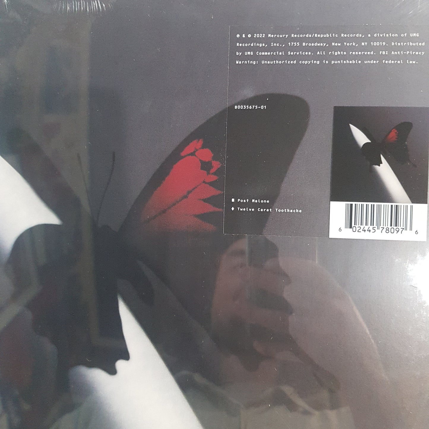 POST MALONE - TWELVE CARAT TOOTHACHE (2LP) VINYL