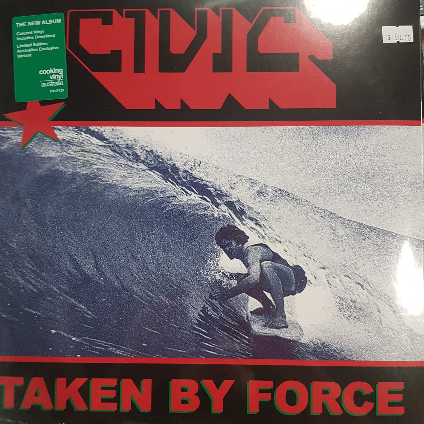 CIVIC - TAKEN BY FORCE (AUS EXCLUSIVE COLOURED) VINYL