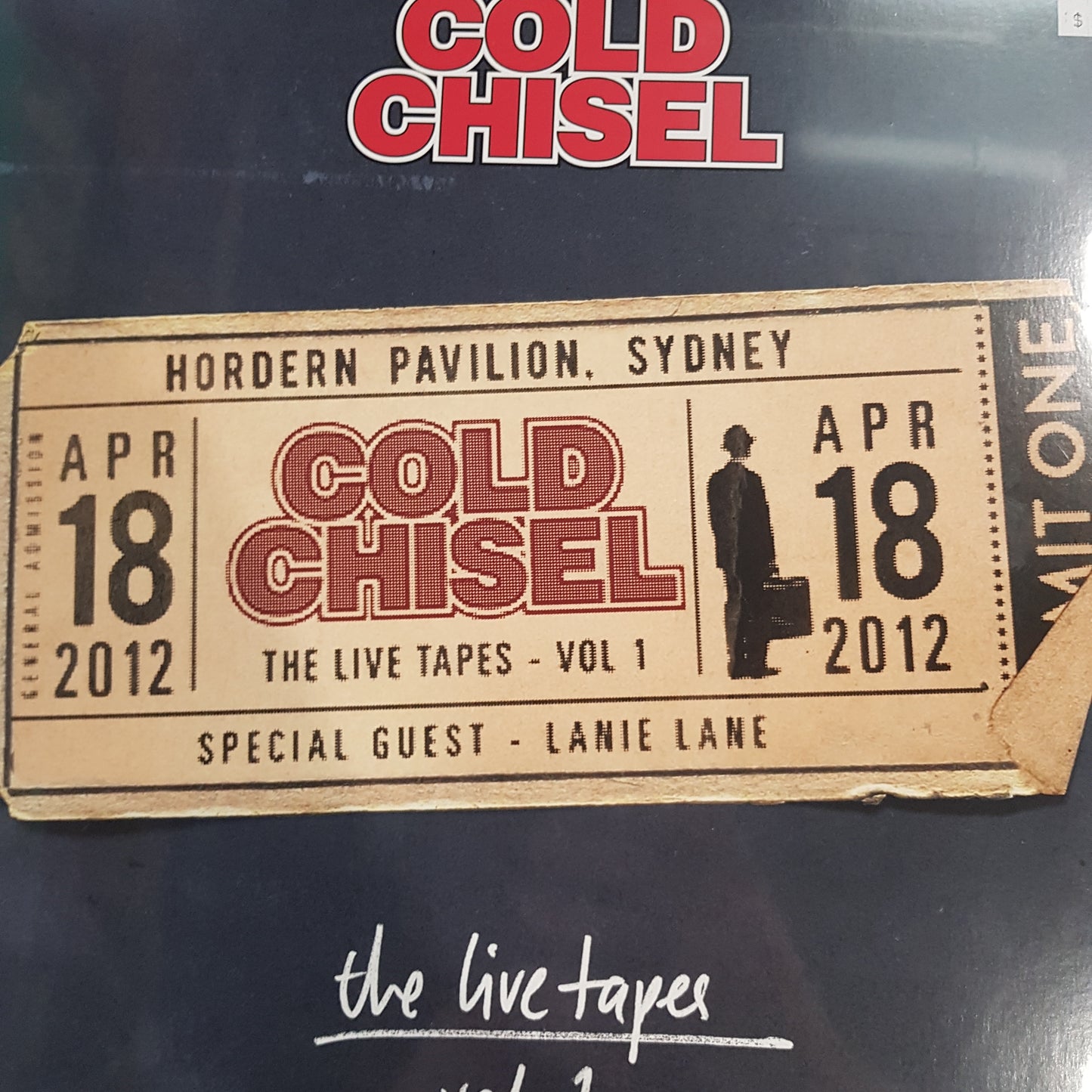 COLD CHISEL - THE LIVE TAPES VOL. 1 (3LP) VINYL