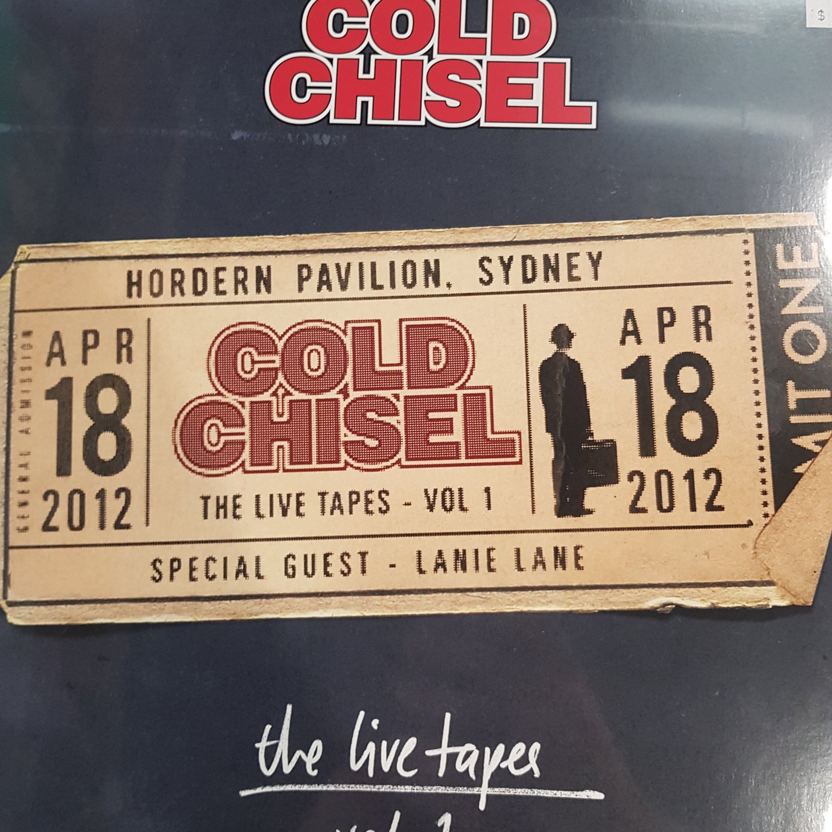 COLD CHISEL - THE LIVE TAPES VOL. 1 (3LP) VINYL