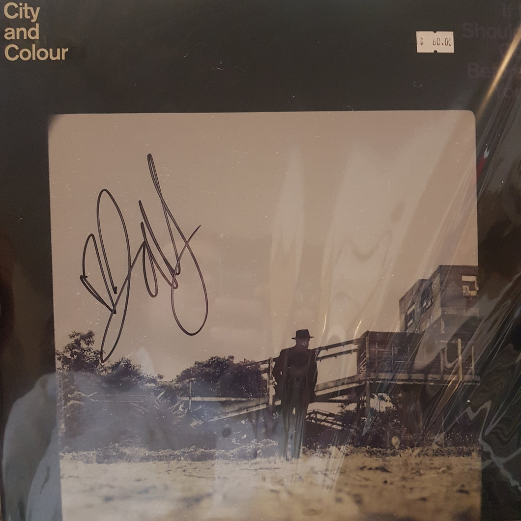 CITY AND COLOUR - IF I SHOULD GO BEFORE YOU (2LP) (SIGNED BY DALLAS GREEN) VINYL