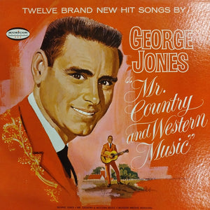 GEORGE JONES - MR. COUNTRY AND WESTERN MUSIC (USED VINYL 1965 U.S. MONO LP EX+ EX+)