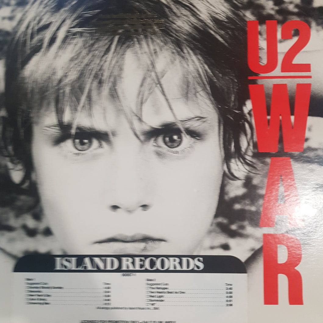 U2 - WAR (USED VINYL 1983 US M-/EX+)