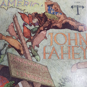 JOHN FAHEY - AMERICA (2LP) (USED VINYL 2009 US M-/M-)