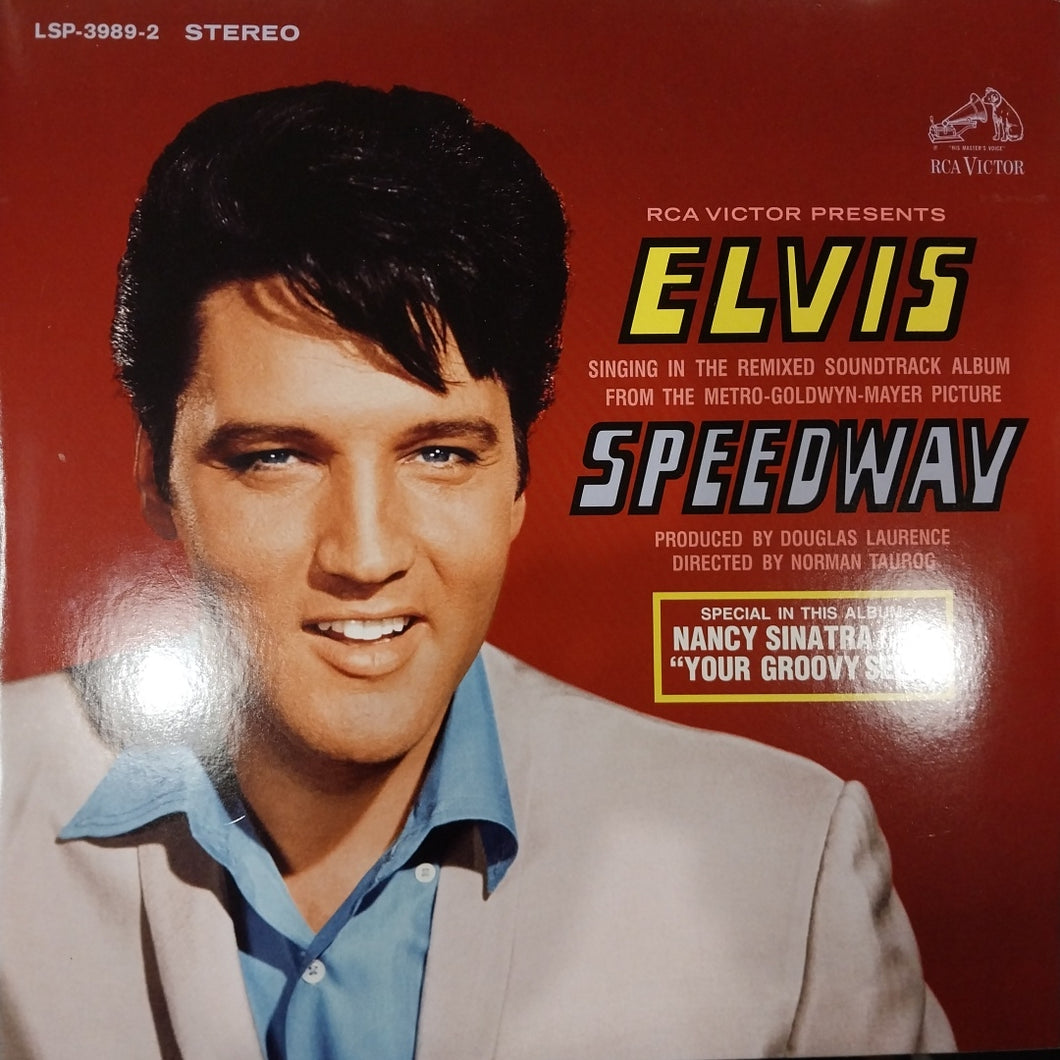 ELVIS PRESLEY - SPEEDWAY (USED VINYL 2017 EURO 2LP M- M-)