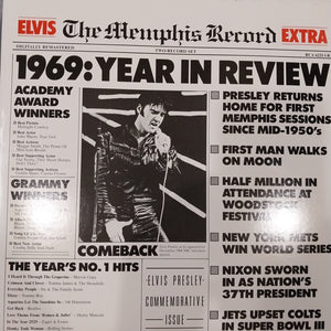 ELVIS PRESLEY - THE MEMPHIS RECORD (USED VINYL 1987 U.S. 2LP EX+ EX)