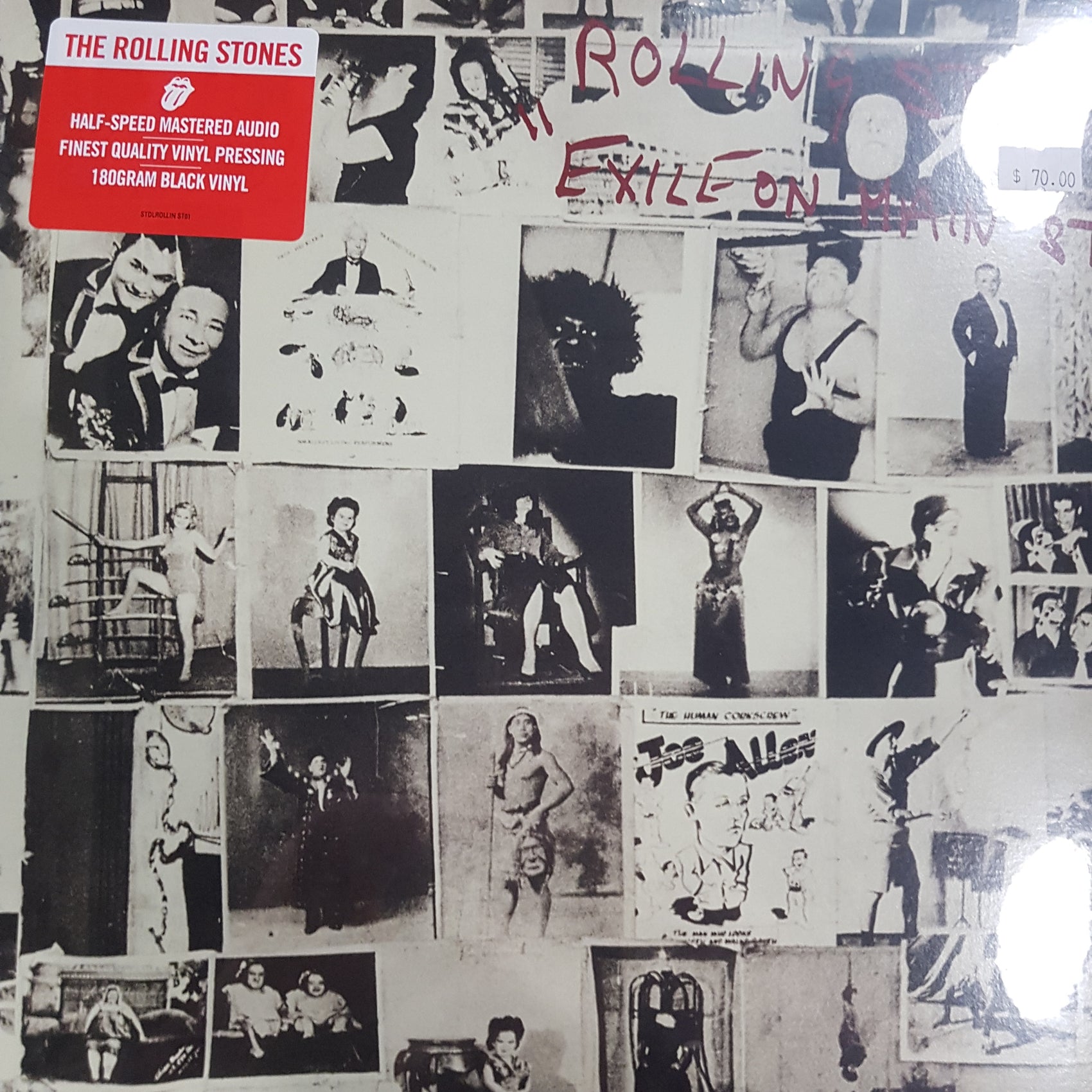ROLLING STONES - EXILE ON MAIN STREET (HALF SPEED MASTERED 2LP) VINYL