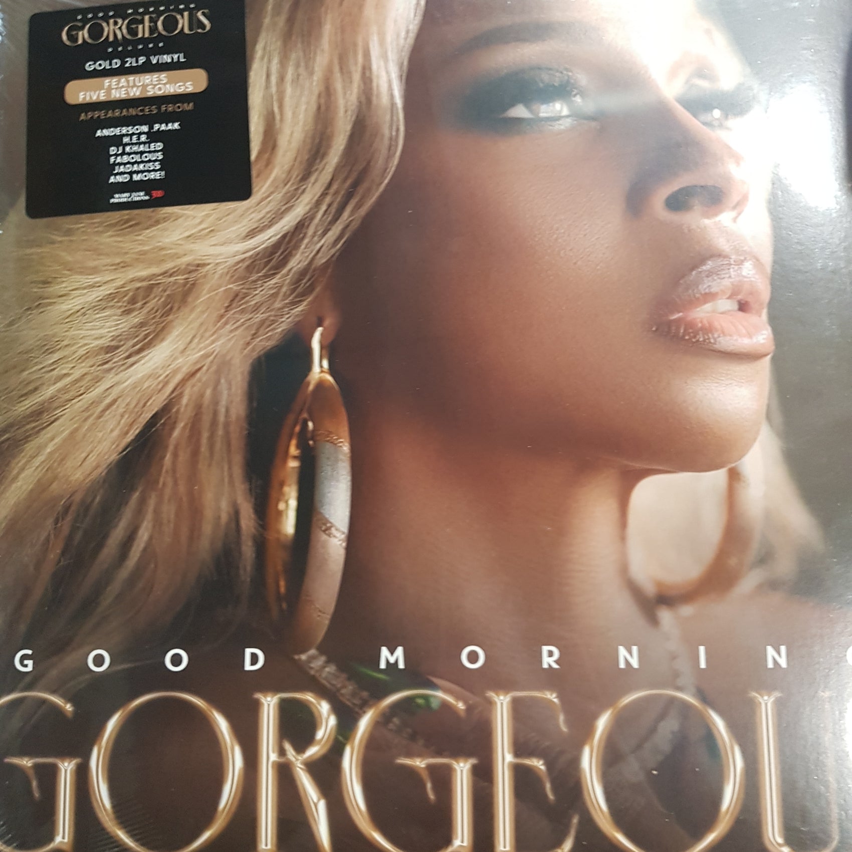 MARY J. BLIGE - GOOD MORNING GORGEOUS (GOLD COLOURED) (2LP) VINYL