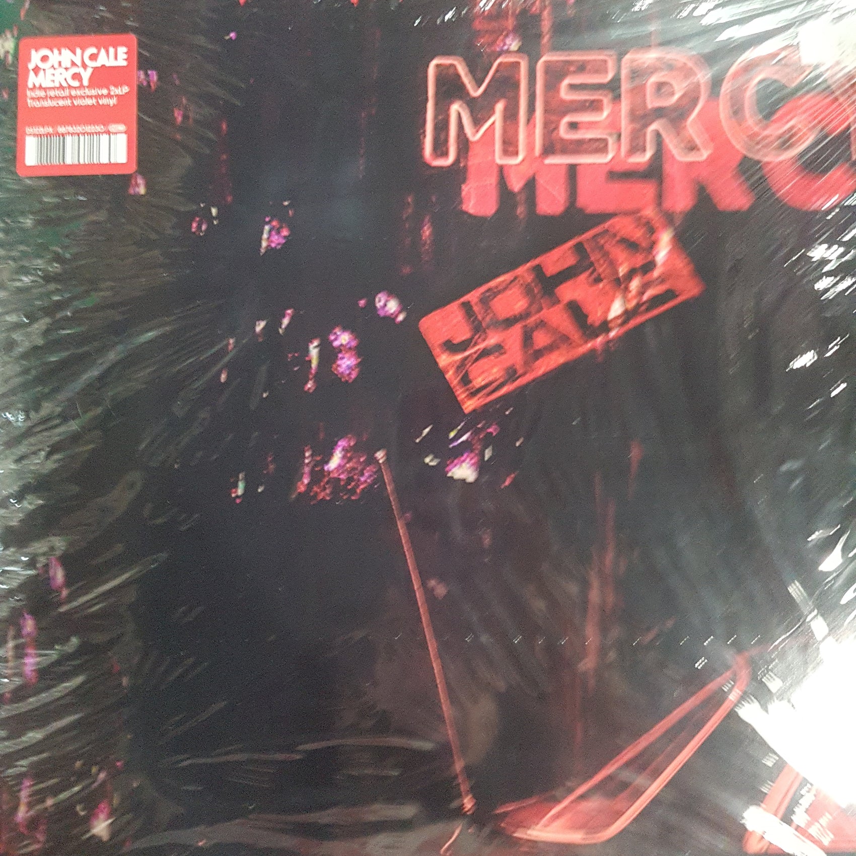 JOHN CALE - MERCY (VIOLET COLOURED) (2LP) VINYL