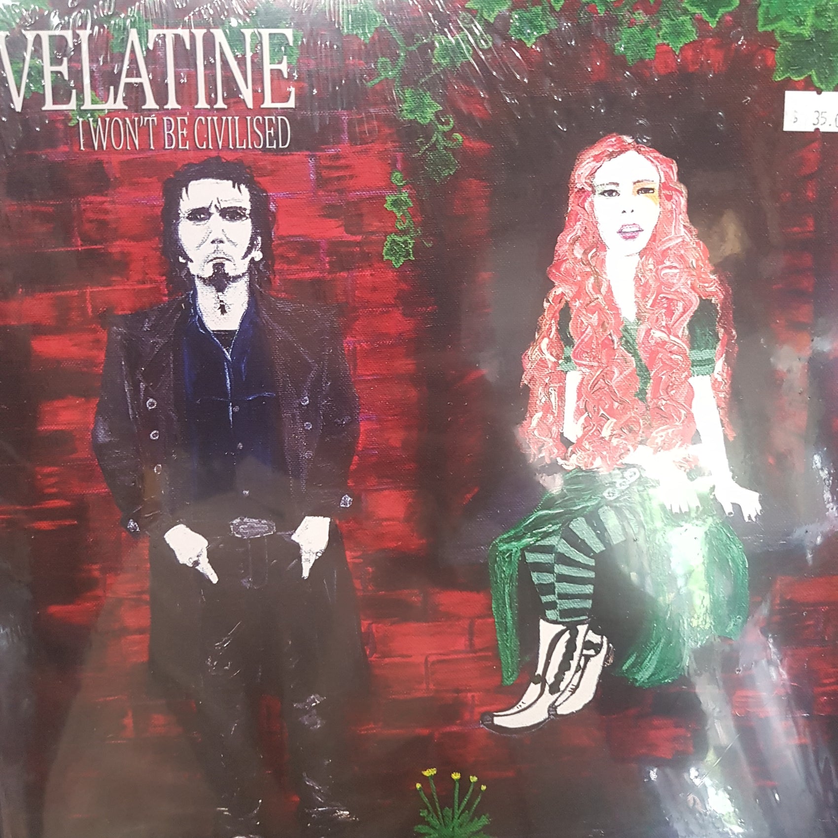 VELATINE - I WONT BE CIVILISED VINYL
