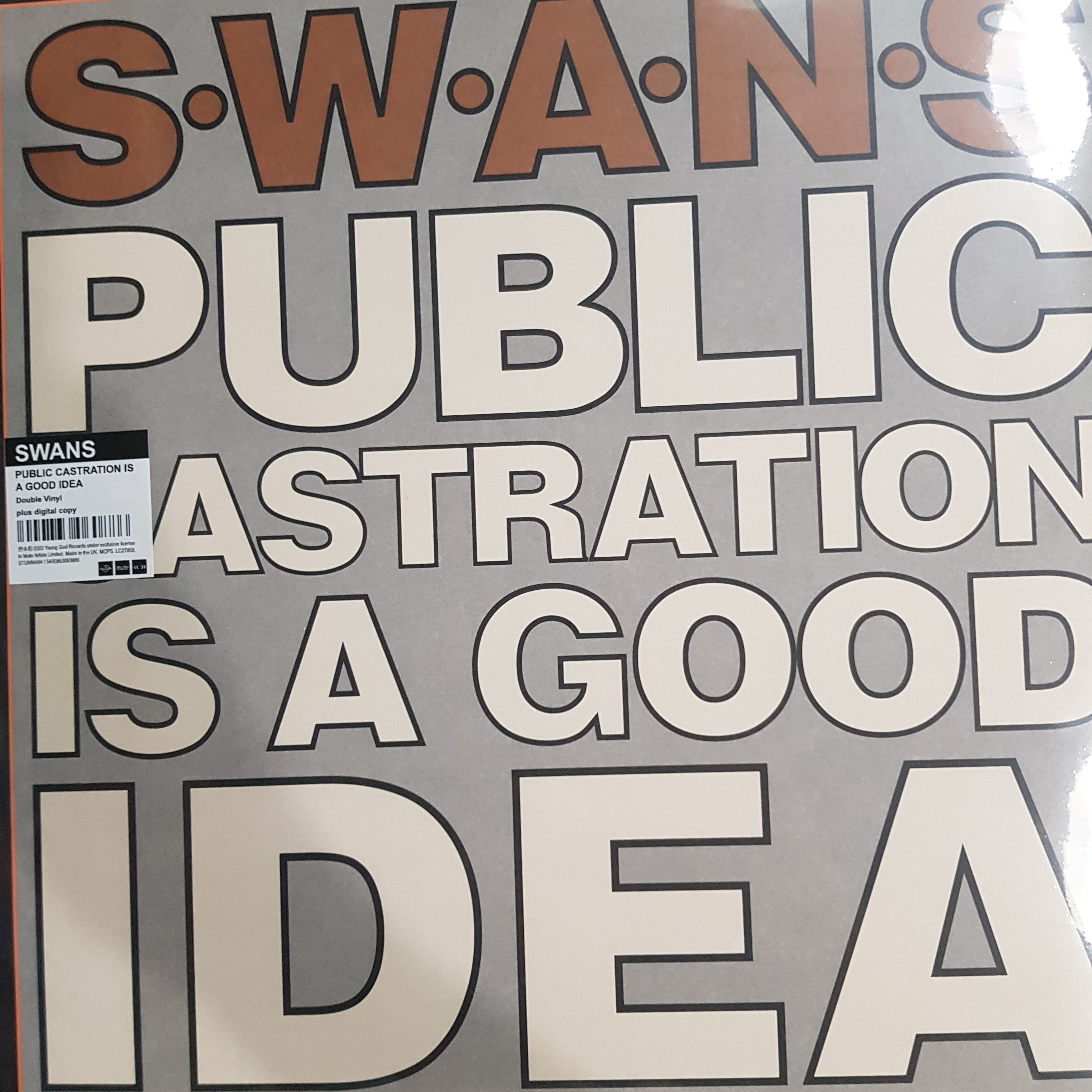 洋楽 SWANS/Public Castration Is A Good Idea Public Castration Is a Good Idea (Live) - Album by Swans