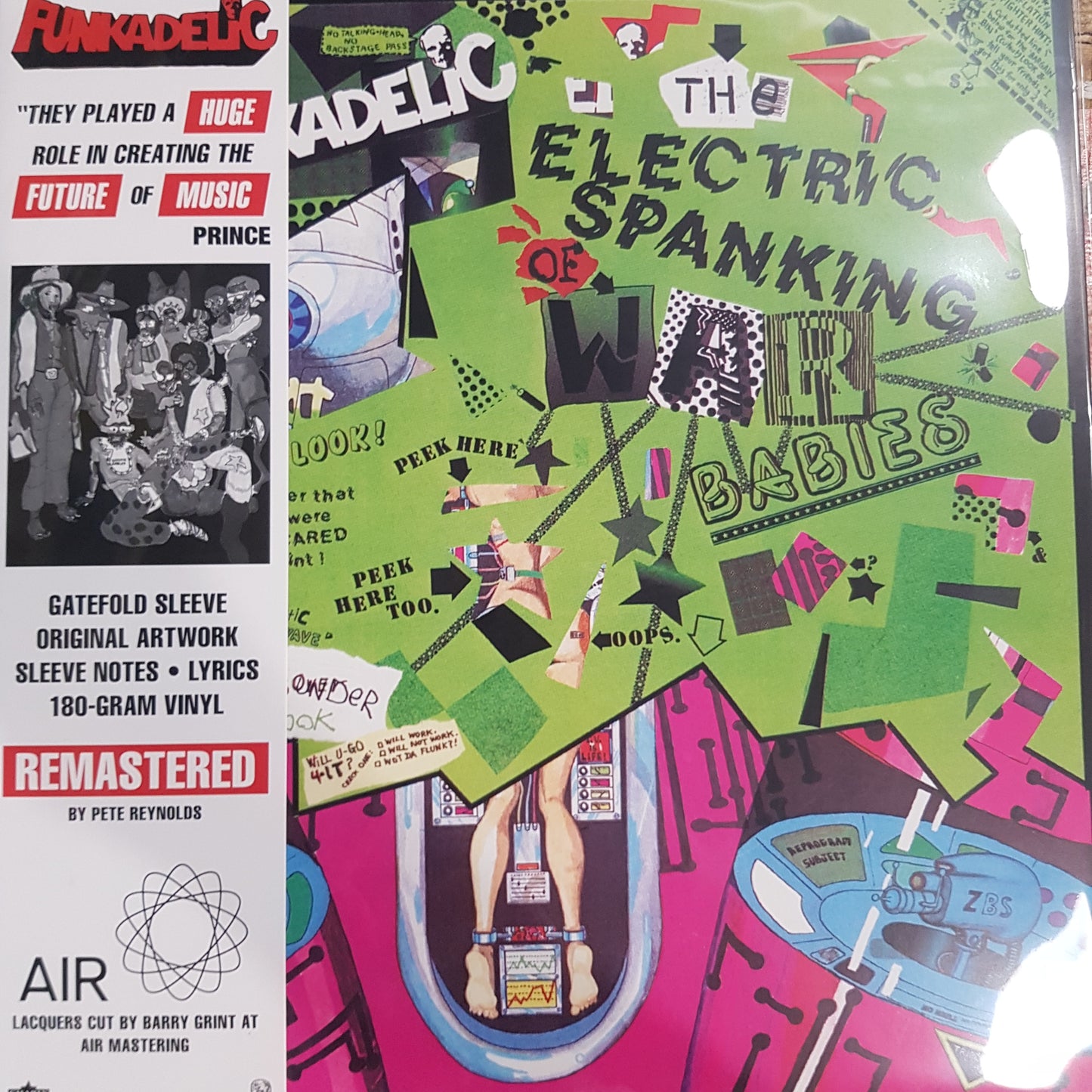 FUNKADELIC - THE ELECTRIC SPANKING OF WAR BABIES VINYL