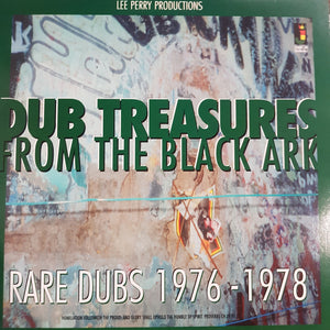 LEE PERRY - DUB TREASURES FROM THE BLACK ARK: RARE DUBS 1976-1978 (USED VINYL 2010 UK EX+/EX+)