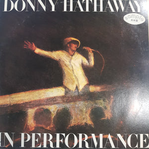 DONNY HATHAWAY - IN PERFORMANCE (USED VINYL 1980 JAPANESE EX+/EX)