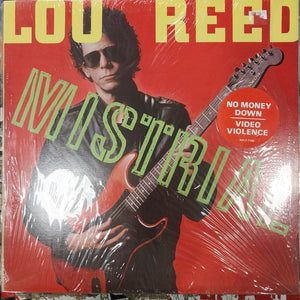 LOU REED - MISTRIAL (USED VINYL 1986 CANADA FIRST PRESSING EX+ M-)