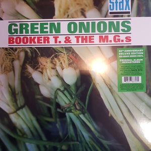 BOOKER T. & THE M.G.S - GREEN ONIONS (GRERN COLOURED) VINYL