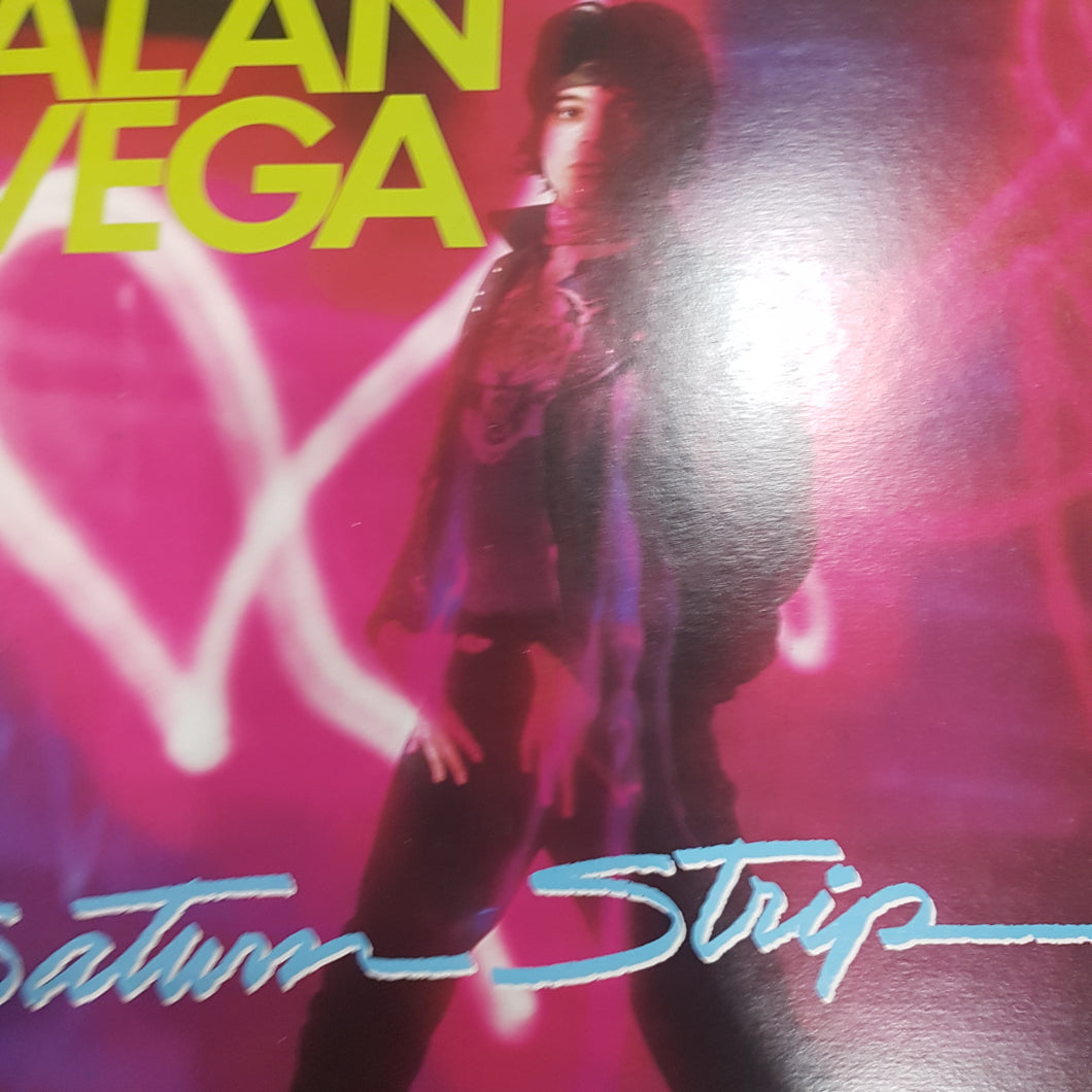 ALAN VEGA - SATURN STRIP (USED VINYL 1983 CANADIAN EX+/EX)