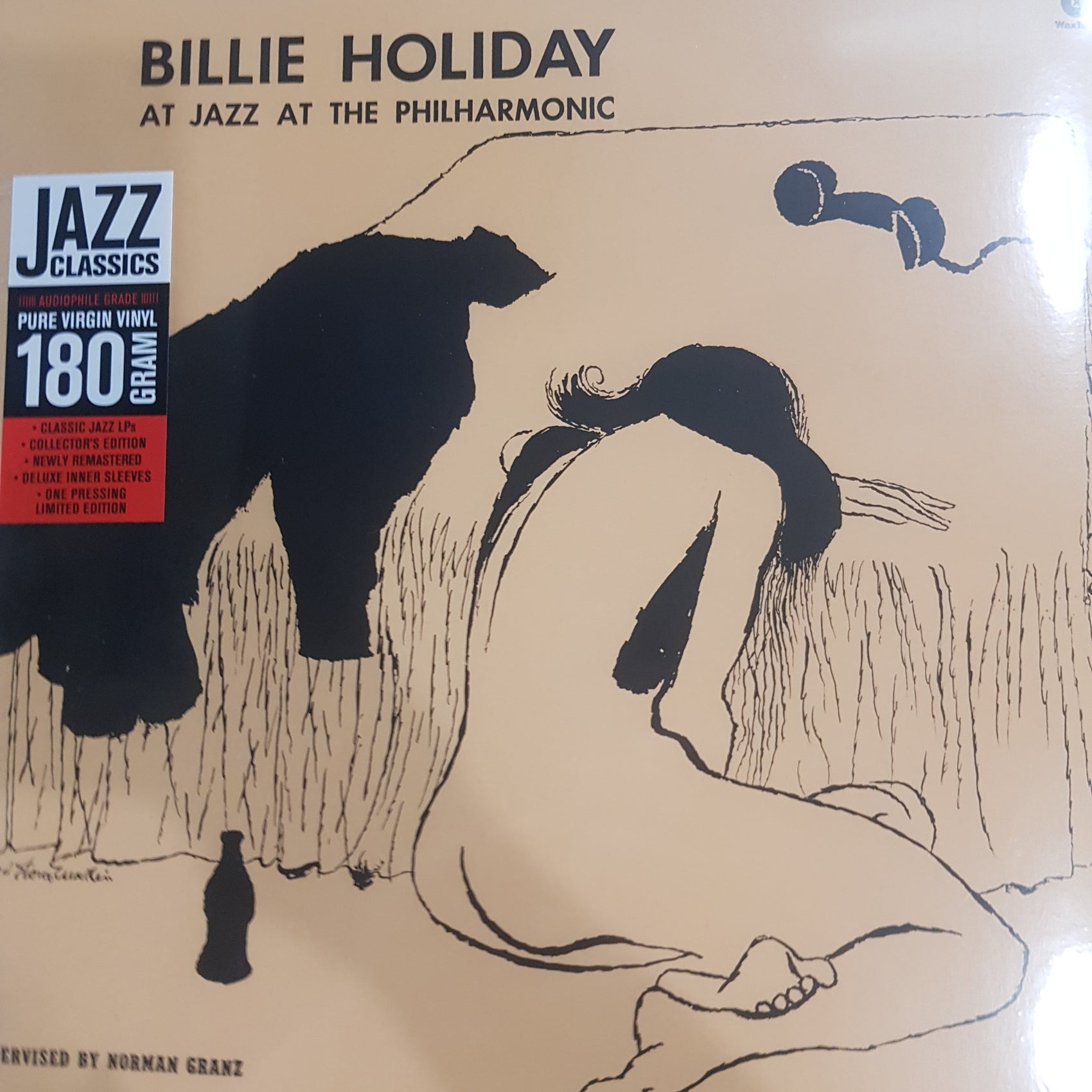 BILLIE HOLIDAY - AT JAZZ AT THE PHILHARMONIC VINYL