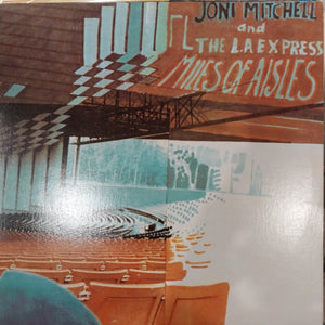 JONI MITCHELL - MILES OF AISLES (2LP) (USED VINYL 1974 U.S. M-/EX+)