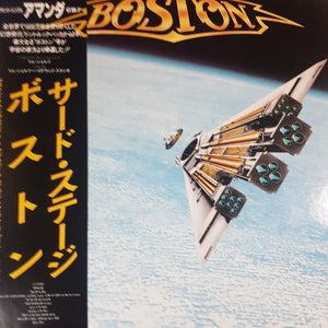 BOSTON - THIRD STAGE (USED VINYL 1986 JAPANESE M-/EX+)