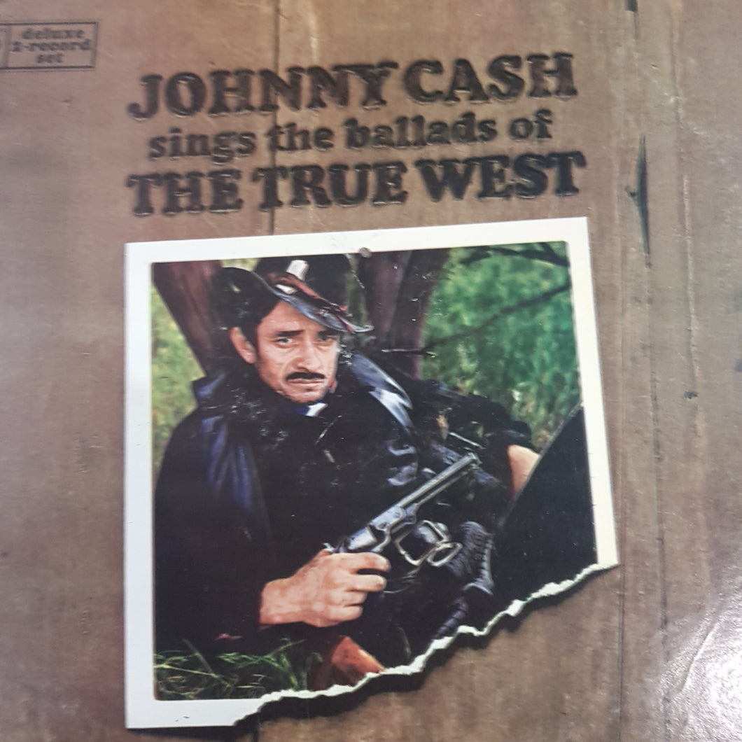 JOHNNY CASH - SINGS THE BALLADS OF THE WEST (USED VINYL 1965 CANADIAN EX+/EX)