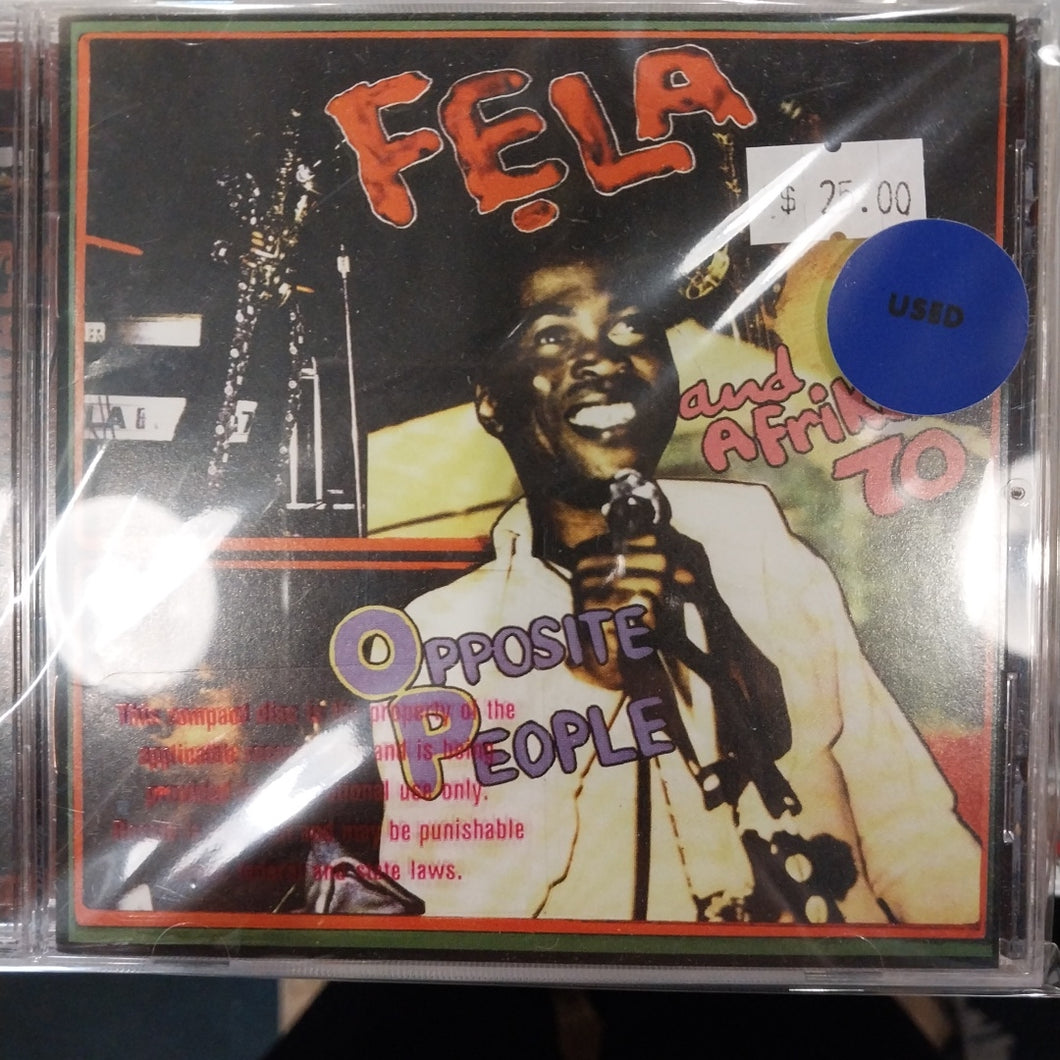 FELA KUTI - OPPOSITE PEOPLE (USED CD)