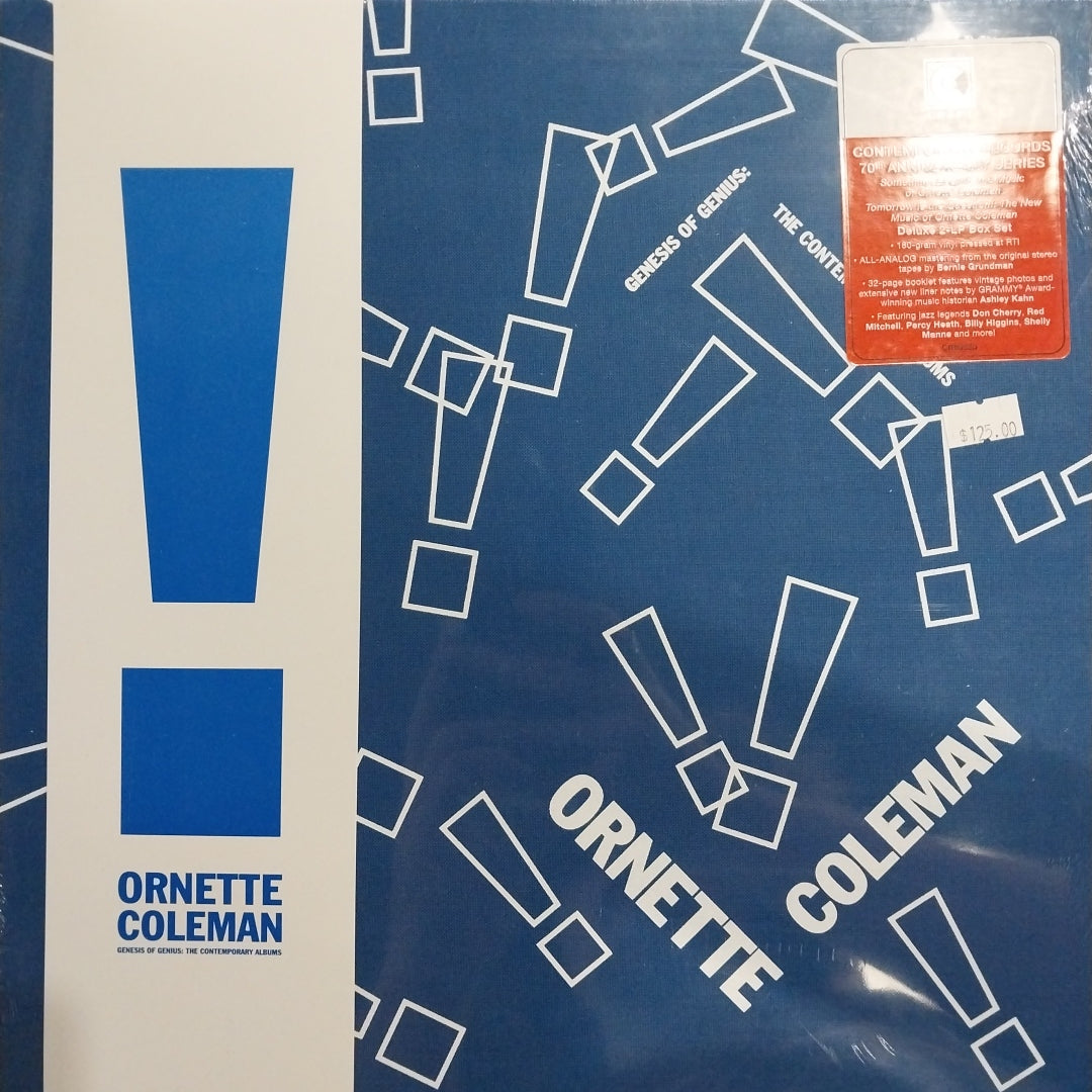 ORNETTE COLEMAN - GENESIS OF GENIUS (CONTEMPORARY RECORDS 70TH ANNIVERSARY SERIES 2LP BOX