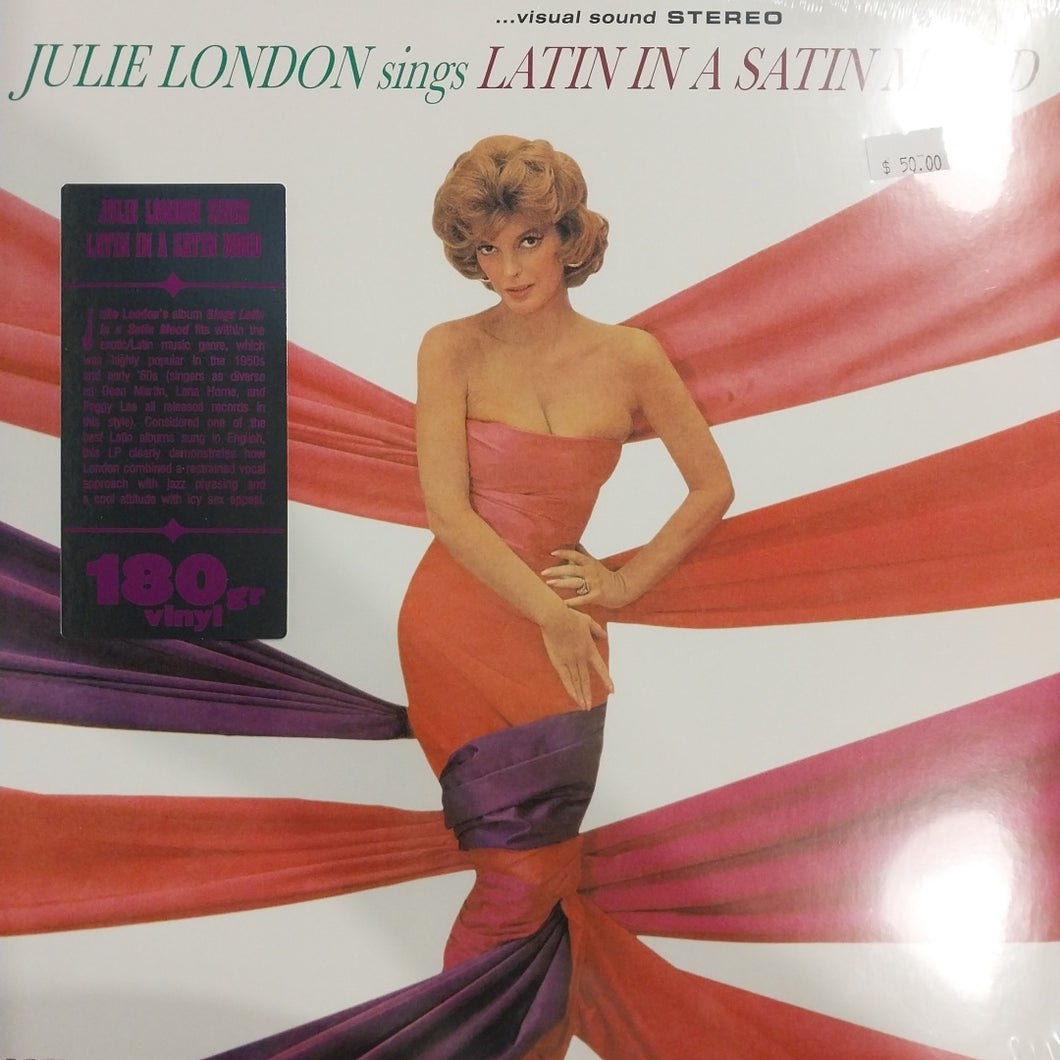 JULIE LONDON - LADY IN A SATIN MOOD VINYL