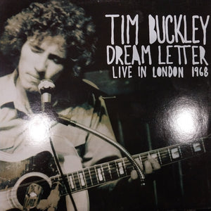 TIM BUCKLEY - DREAM LETTER LIVE IN LONDON 1968 (USED VINYL 1990 U.K. 2LP EX+/EX+)