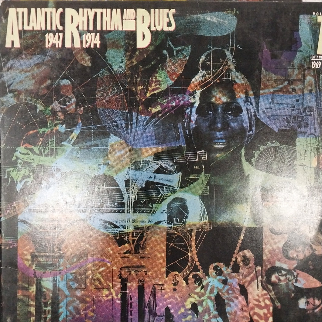 ATLANTIC RHYTHN AND BLUES VOL.7 (USED VINYL 1985 2LP EX- EX)