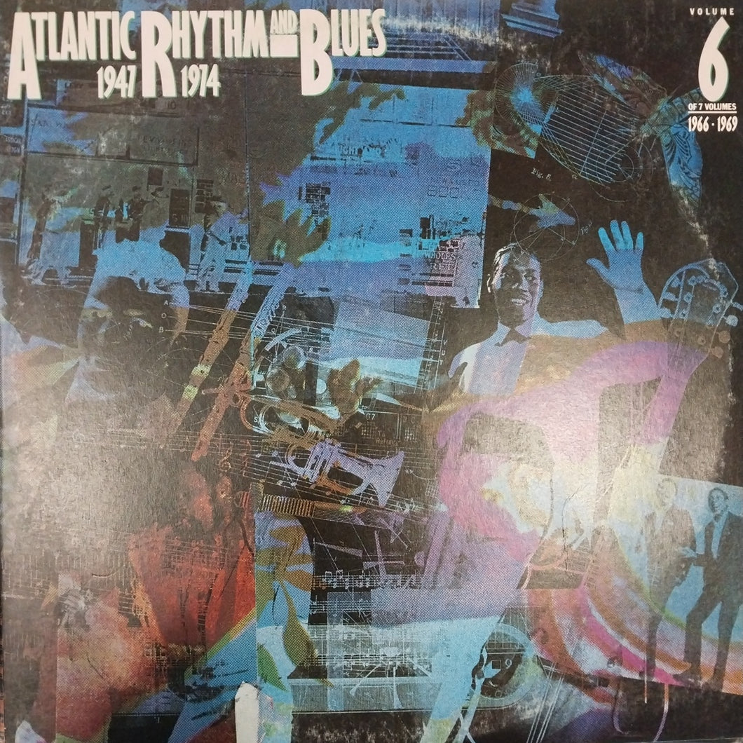 ATLANTIC RHYTHN AND BLUES VOL.6 (USED VINYL 1985 2LP EX+/EX EX)