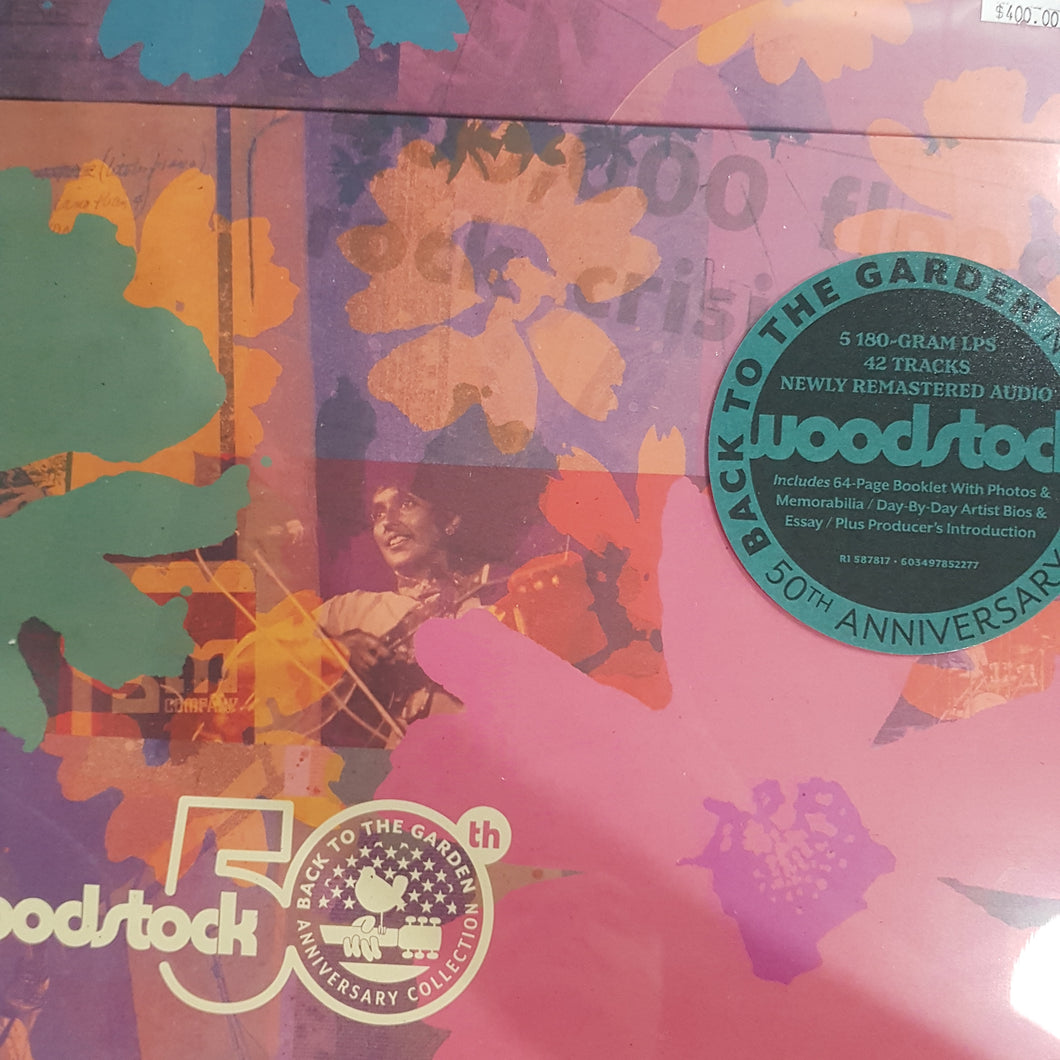 VARIOUS ARTISTS - WOODSTOCK 50TH (5LP) VINYL BOX SET