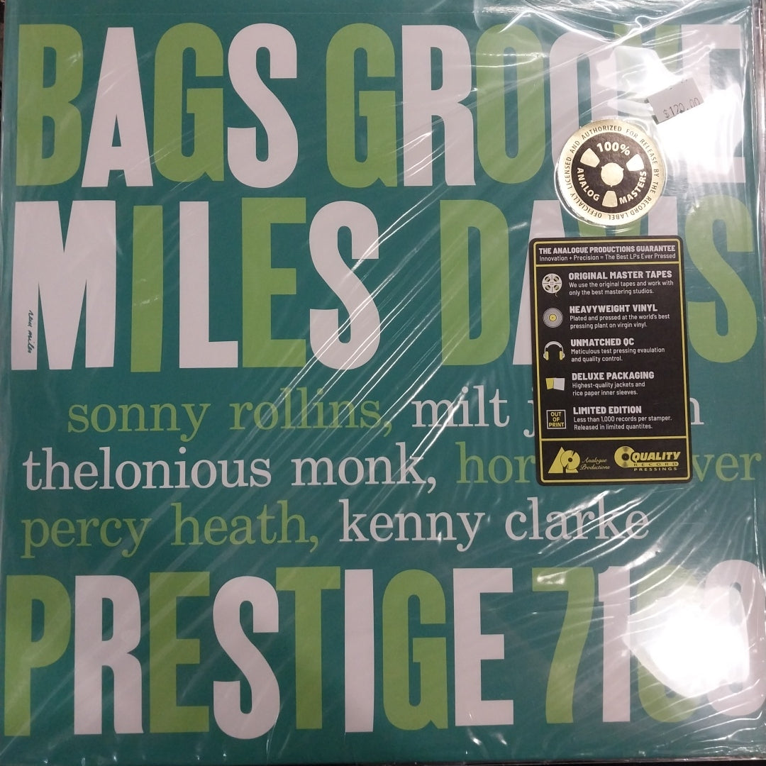 MILES DAVIS - BAGS GROOVE (ANALOGUE PRODUCTIONS VINYL)