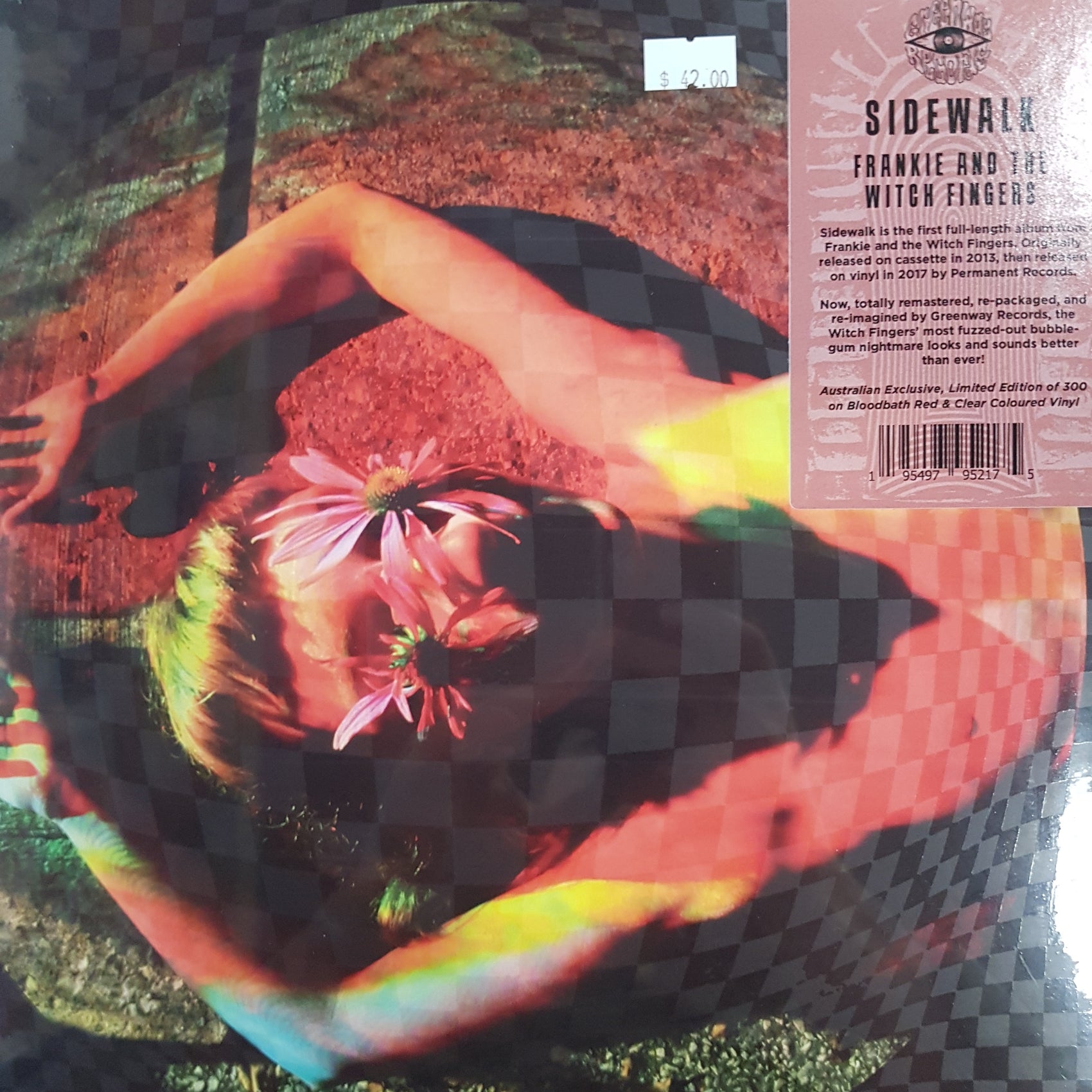FRANKIE AND THE WITCH FINGERS - SIDEWALK (AUS EXCLUSIVE COLOURED) VINYL