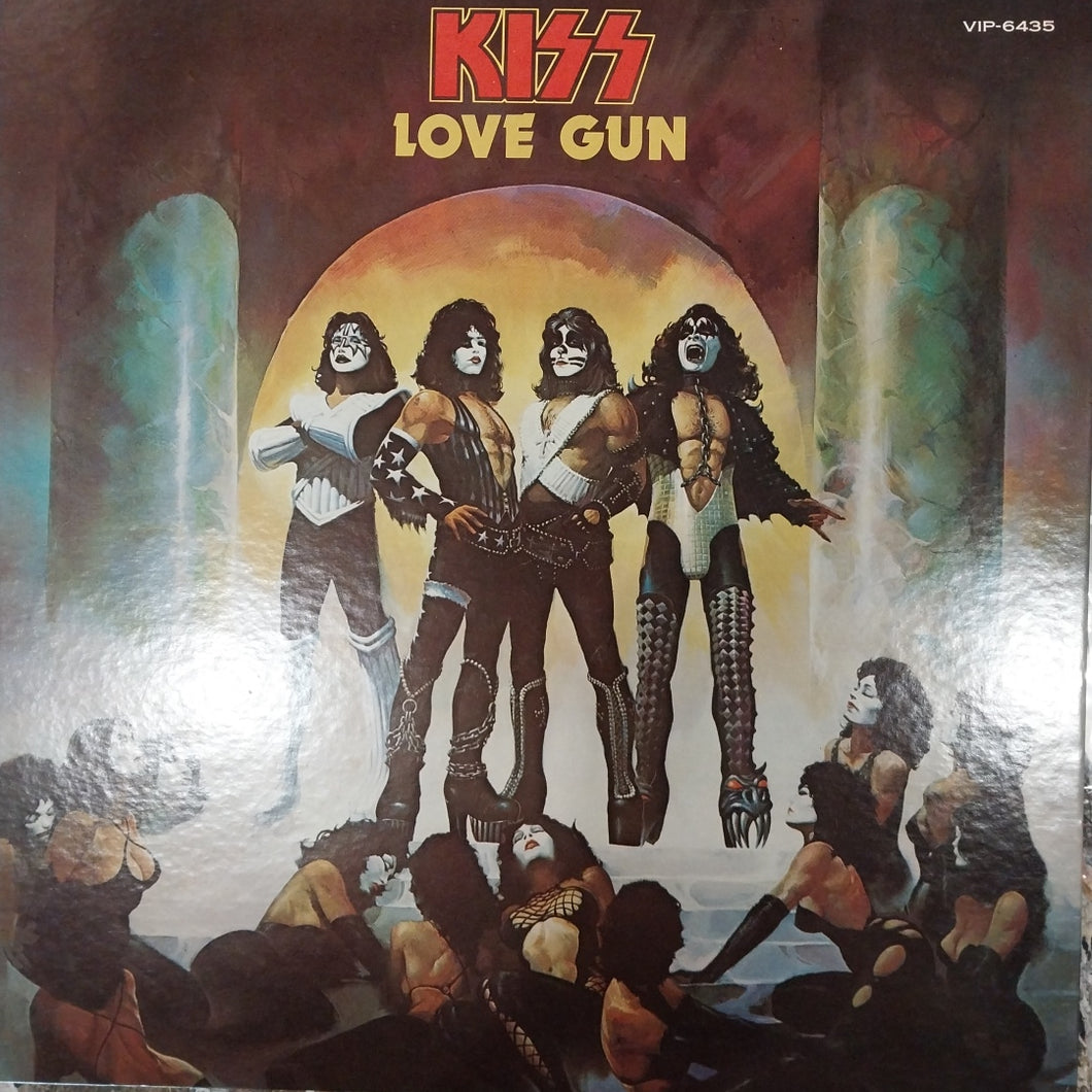 KISS - LOVE GUN (USED VINYL 1977 JAPAN M- EX+)