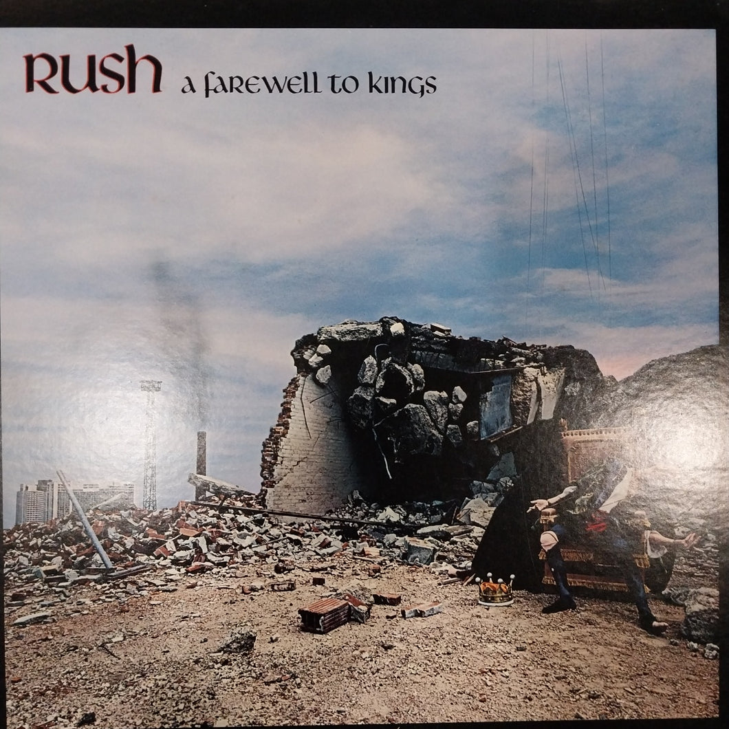 RUSH - A FAREWELL TO KINGS (USED VINYL 1981 JAPAN EX+ EX)