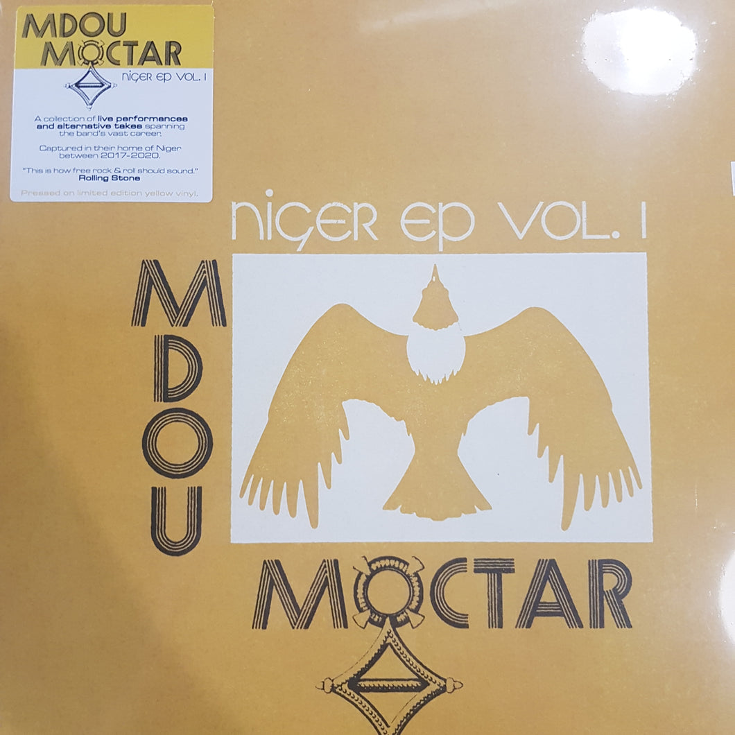 MDOU MOCTAR - NIGER (YELLOW COLOURED) (EP) VINYL