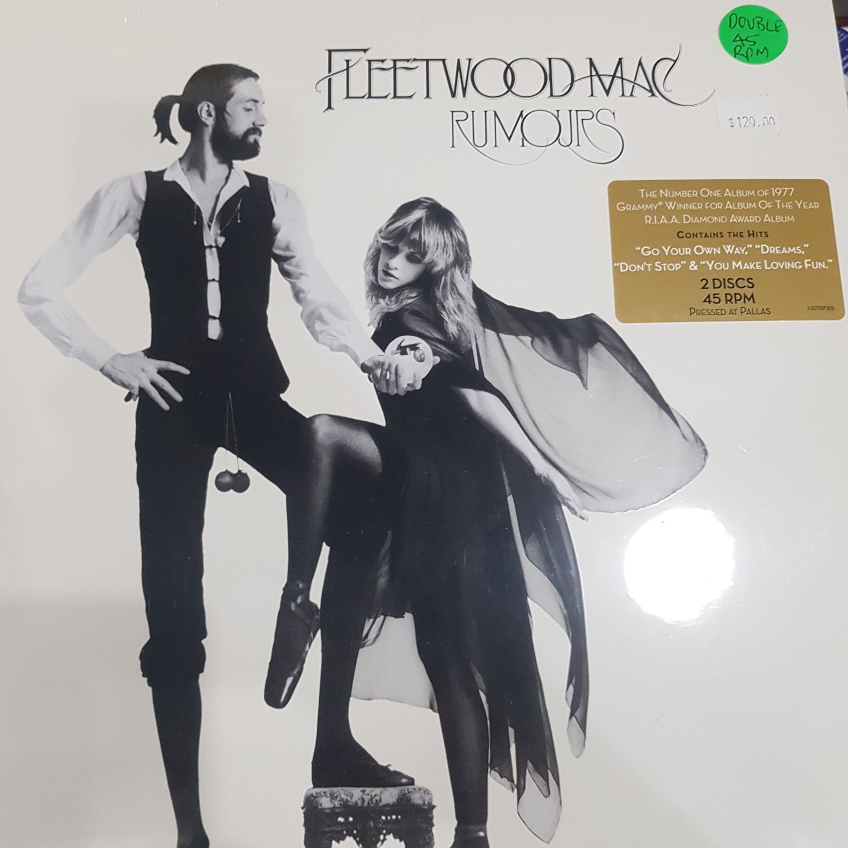 FLEETWOOD MAC - RUMOURS (2LP) VINYL