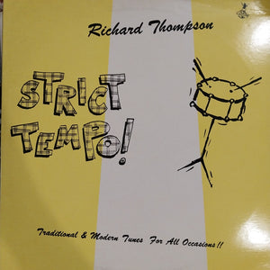 RICHARD THOMPSON - STRICT TEMPO (USED VINYL 1983 U.S. M- EX)