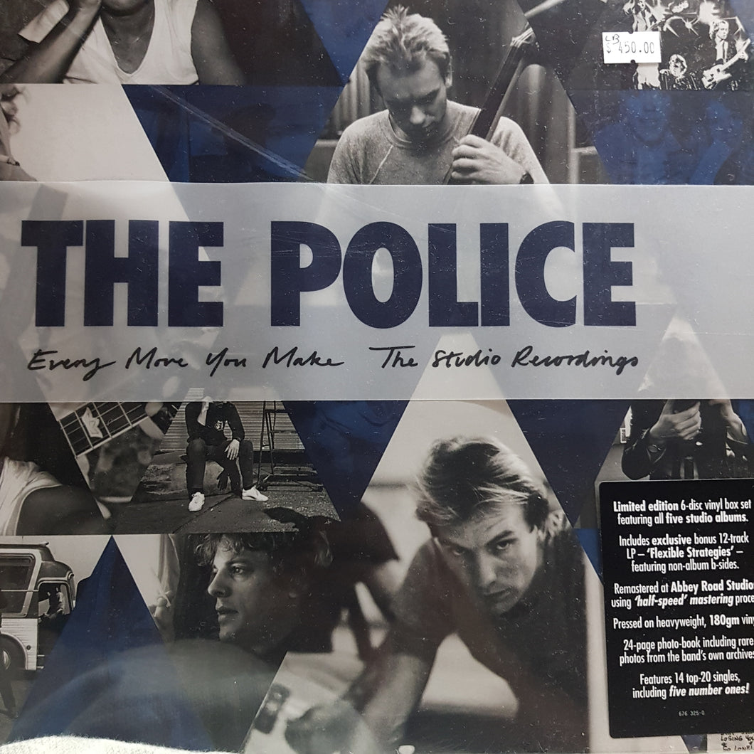 POLICE - EVERY MOVE YOU MAKE: THE STUDIO RECORDINGS (6LP) BOX SET