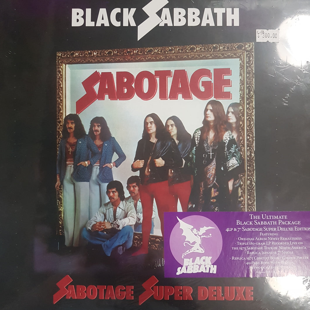 BLACK SABBATH - SABOTAGE (4LP+7