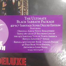 Load image into Gallery viewer, BLACK SABBATH - SABOTAGE (4LP+7&quot; BOX SET) VINYL
