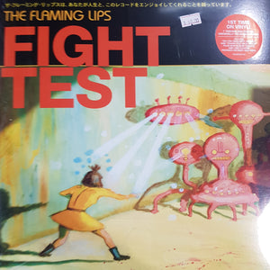 FLAMING LIPS - FIGHT TEST (RUBY RED COLOURED) VINYL