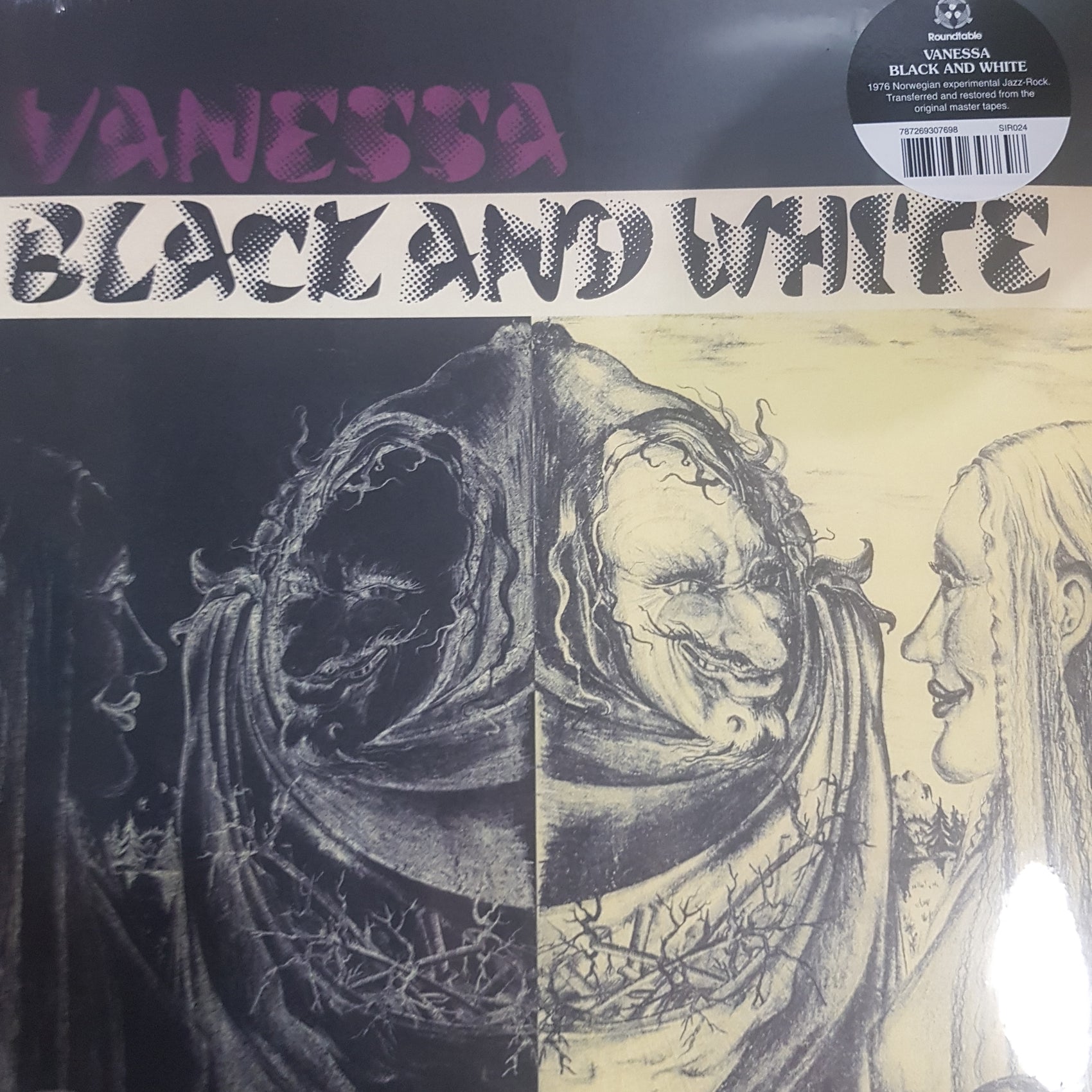 VANESSA - BLACK AND WHITE VINYL