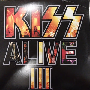 KISS - ALIVE 3 (USED VINYL 2014 U.S. 2LP EX+ EX)