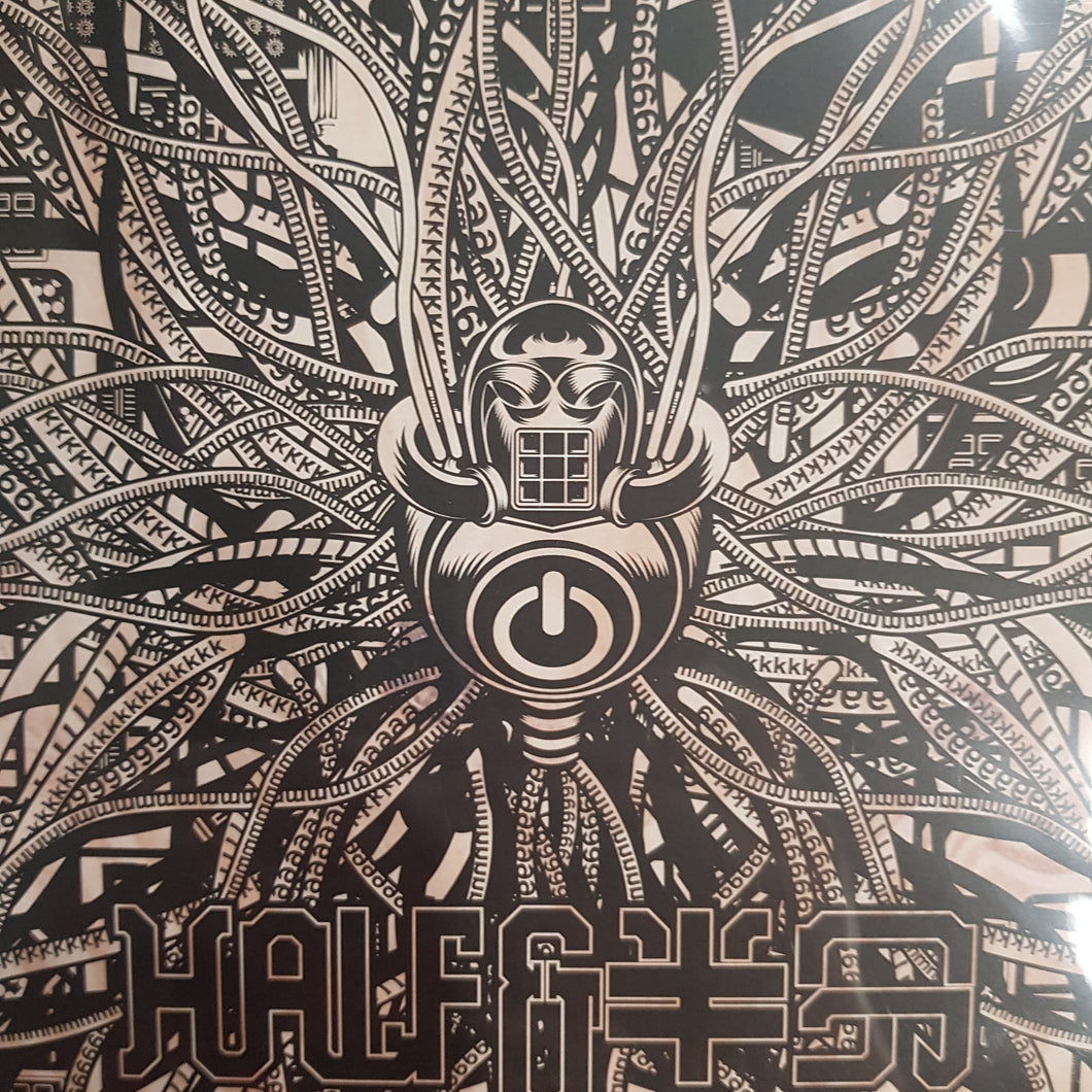 OFFICIAL SERATO CONTROL VINYL - HALF AND HANBUN (GREEN COLOURED) (USED VINYL 2011 U.S. M-/M-)