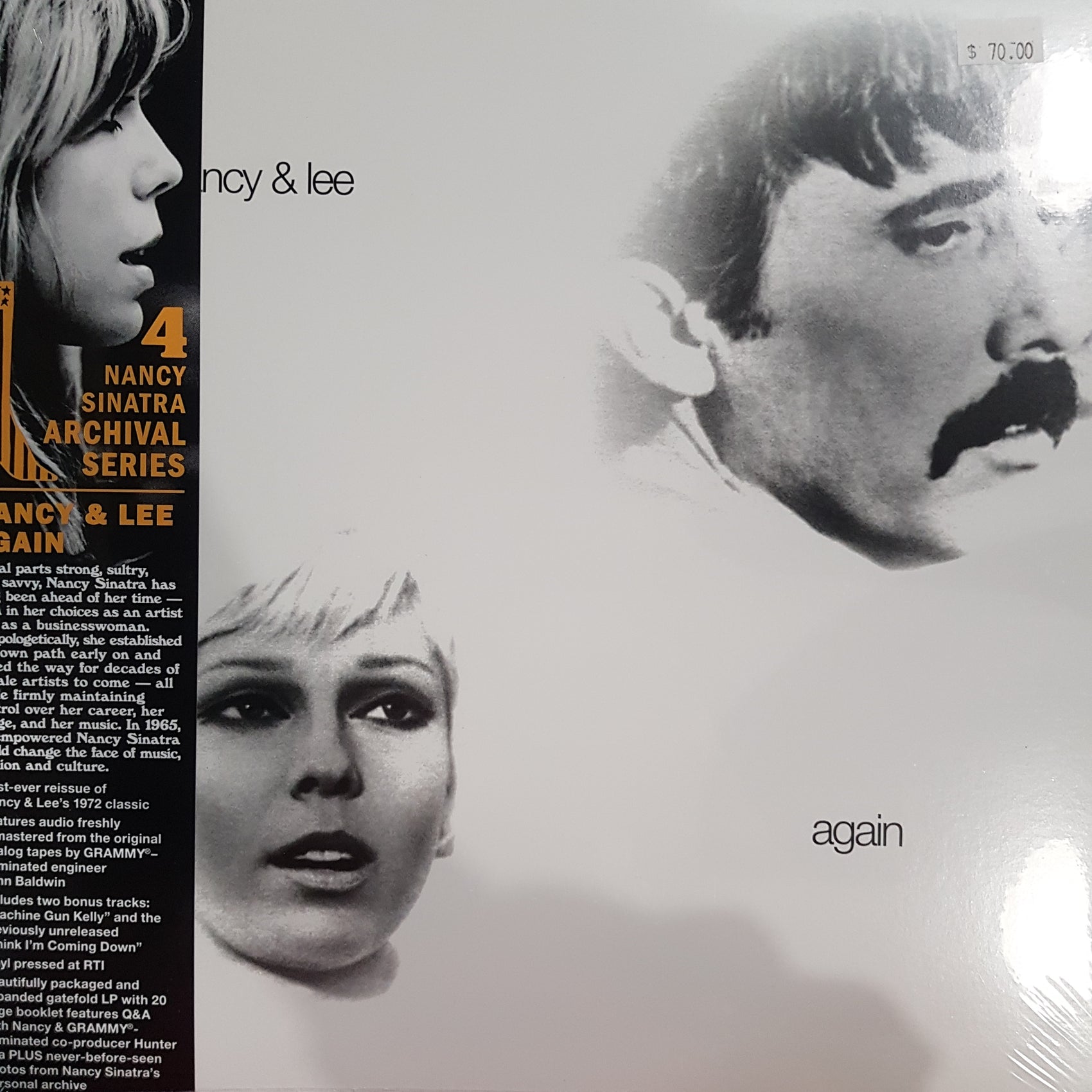 NANCY SINATRA AND LEE HAZELWOOD - AGAIN VINYL