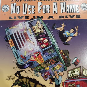 NO USE FOR A NAME - LIVE IN A DIVE (USED VINYL 2001 US M-/EX+)