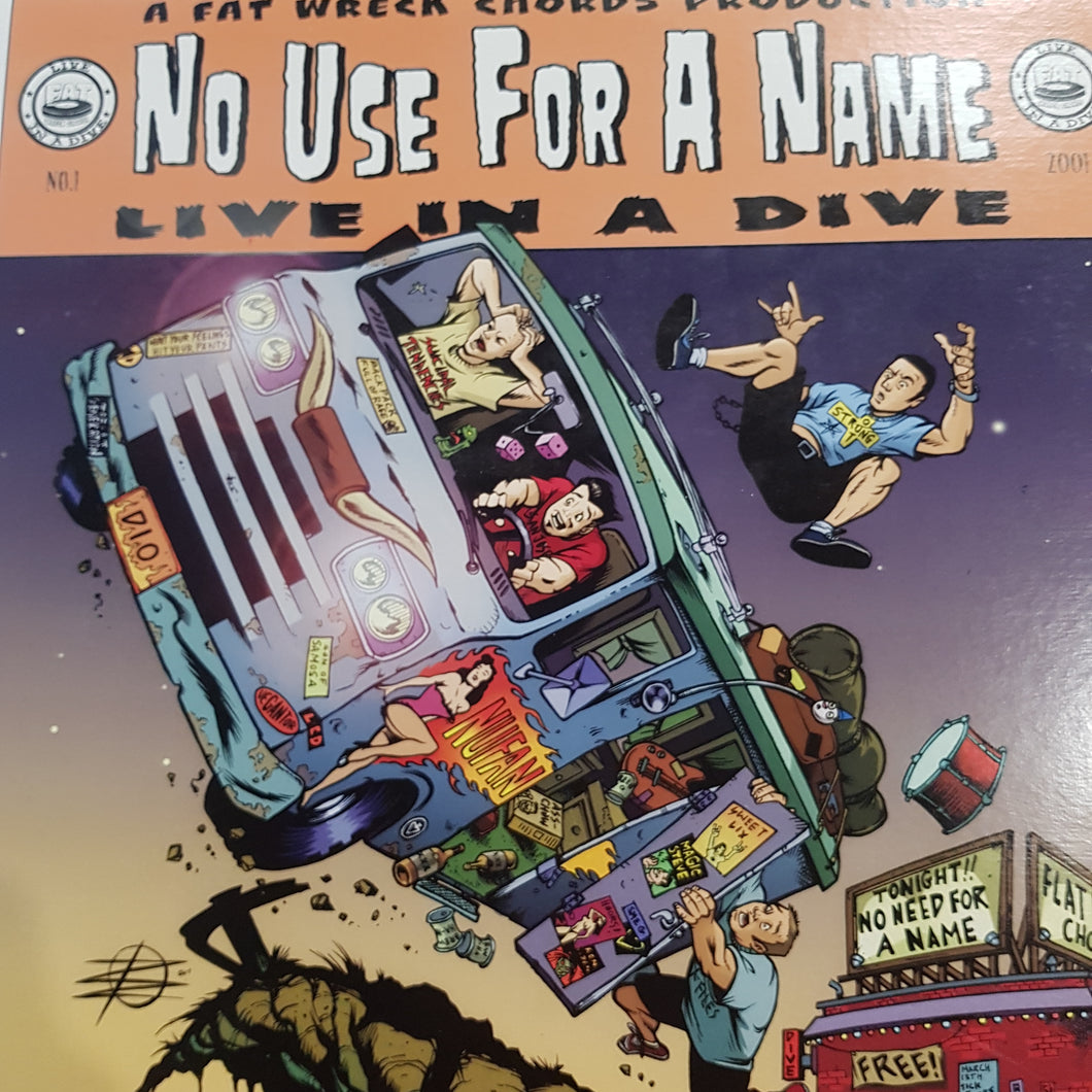 NO USE FOR A NAME - LIVE IN A DIVE (USED VINYL 2001 US M-/EX+)